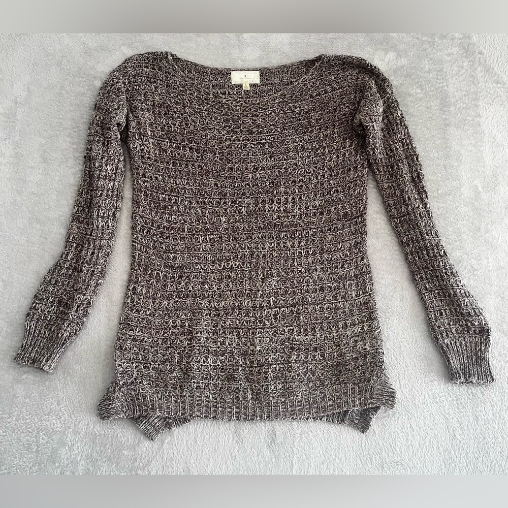 RUBY MOON Sweater‎ Women’s Large Brown Knit EUC